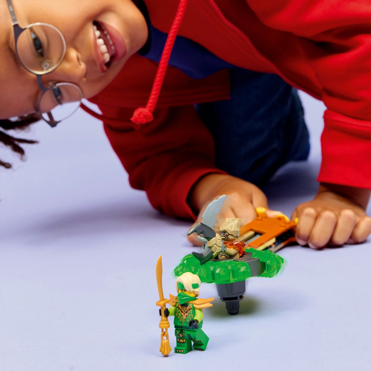 71850 Ninjago Lloyd vs. Elementarmonster-Spinner, Konstruktionsspielzeug