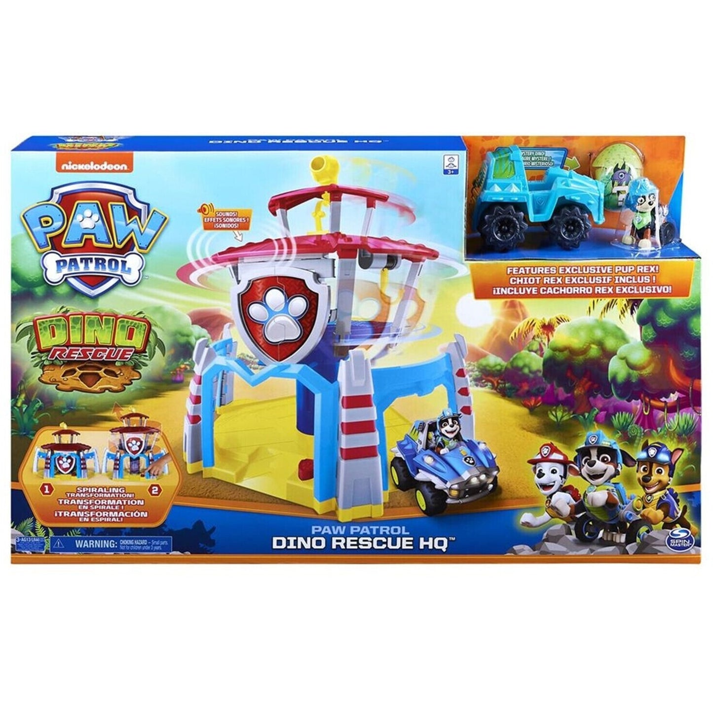 Spin Master Paw Patrol - Dino Hauptquartier, Spielgebäude