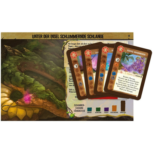 Spirit Island: Unter der Insel schlummernde Schlange, Brettspiel