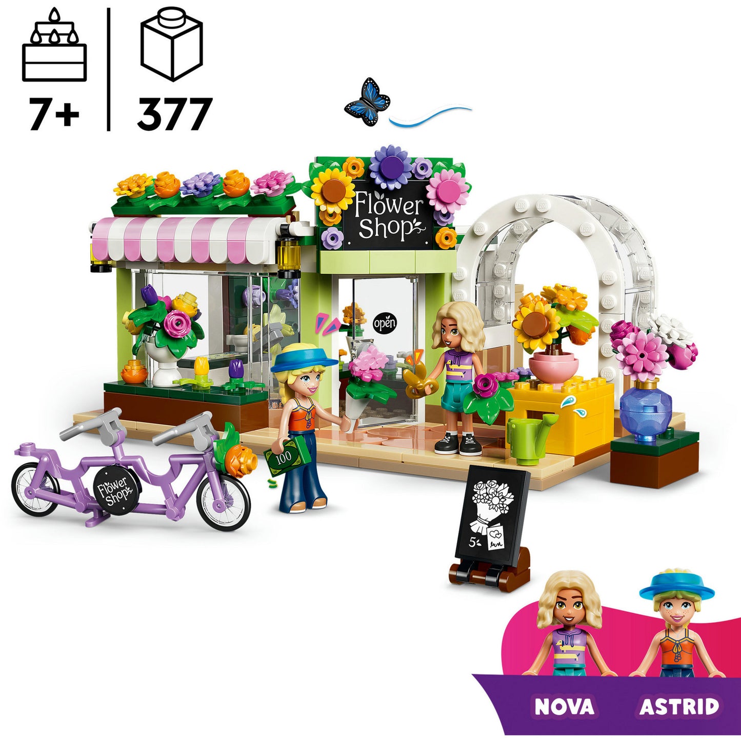 42693 Friends Kreativer Blumenladen, Konstruktionsspielzeug