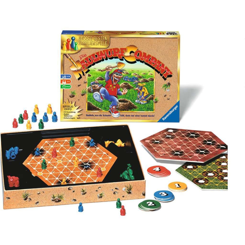 Ravensburger Die Maulwurf Company, Brettspiel