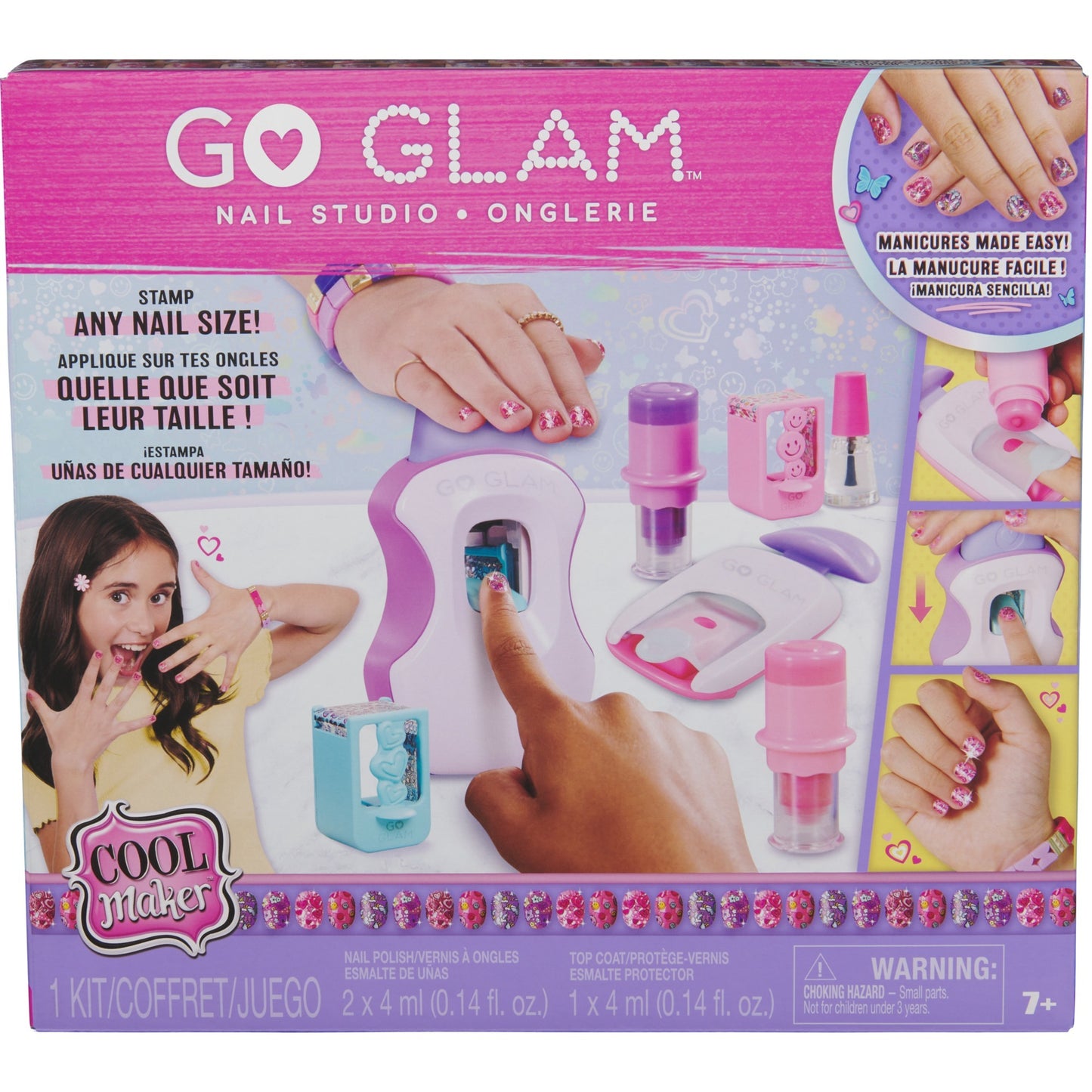 Spin Master Cool Maker Go Glam Nagelstudio, Basteln