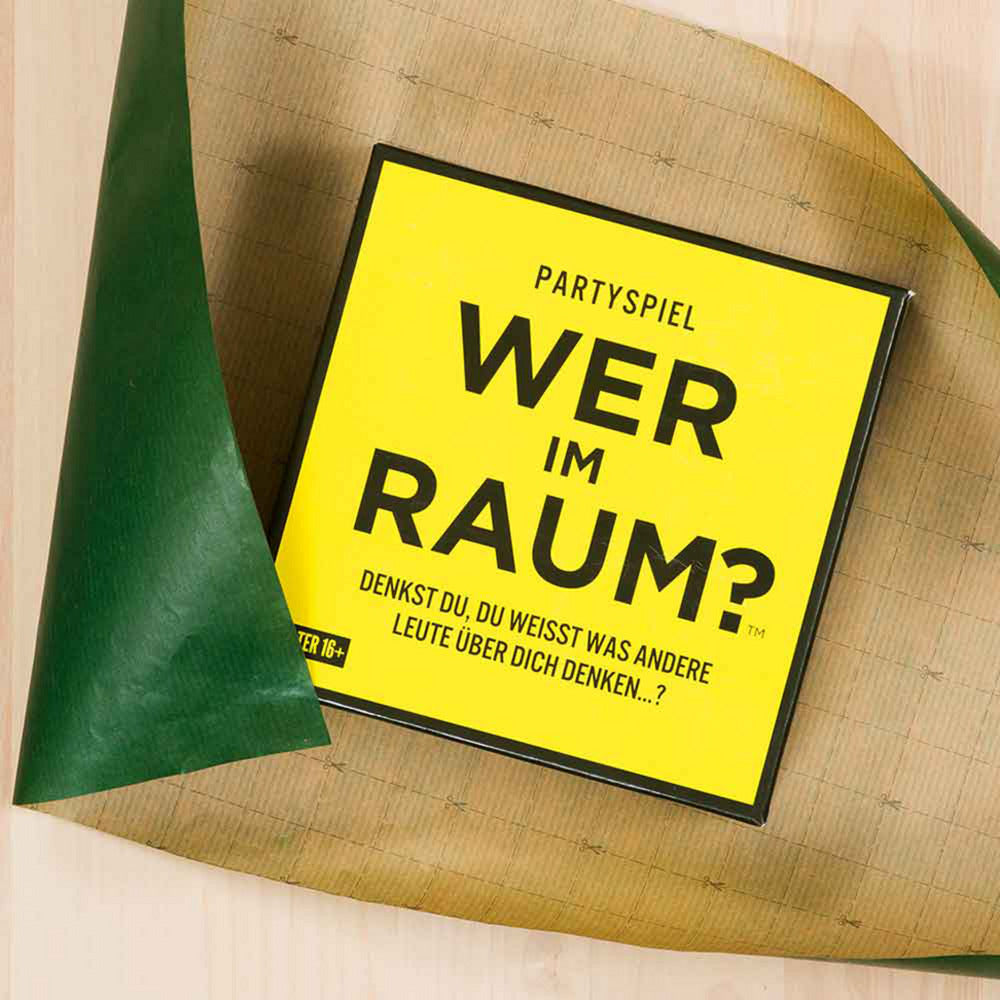 Wer im Raum? Denkst du du weisst,was andere über dich denken?, Partyspiel