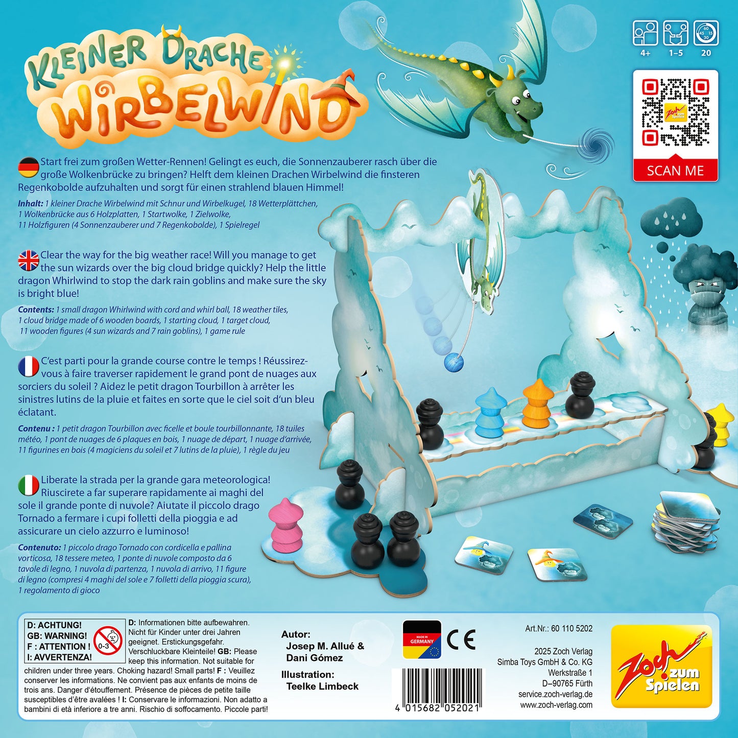 Kleiner Drache Wirbelwind, Brettspiel