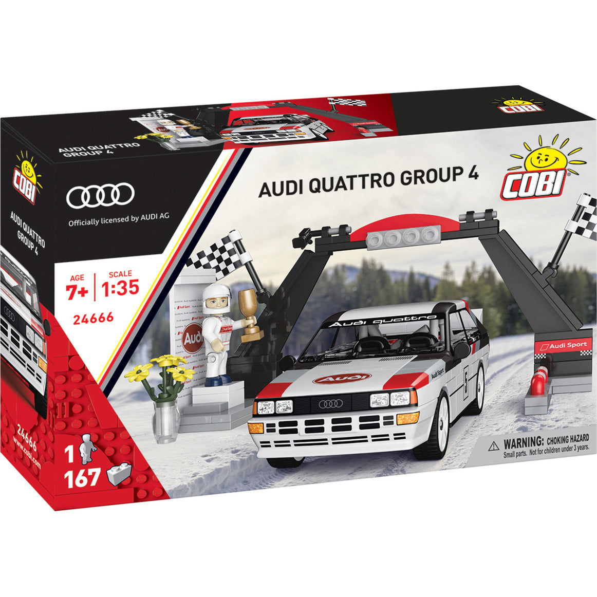 Audi Quattro Group 4, Konstruktionsspielzeug
