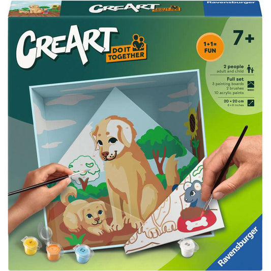 CreArt Do it together - Hunde, Malen