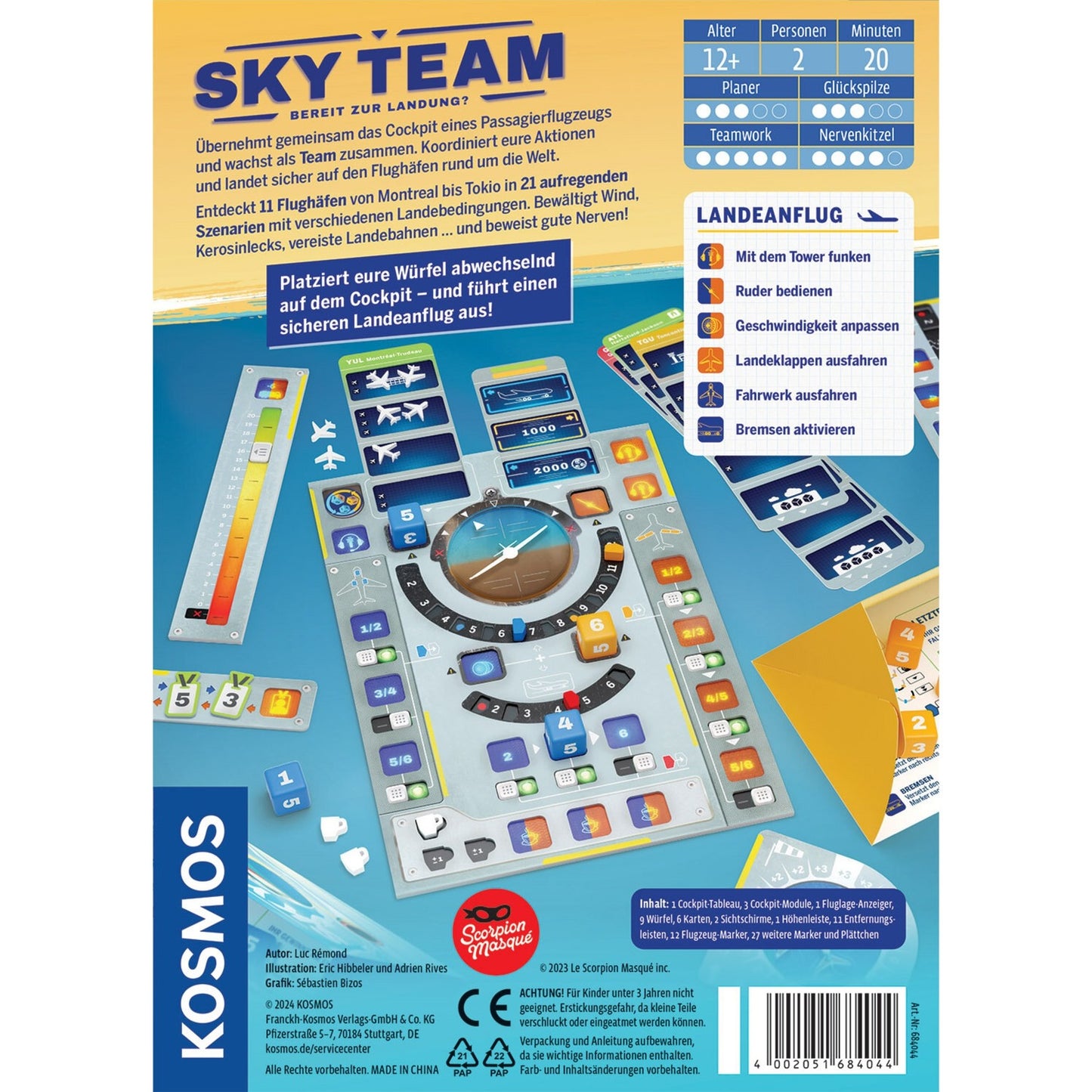 KOSMOS Sky Team, Brettspiel