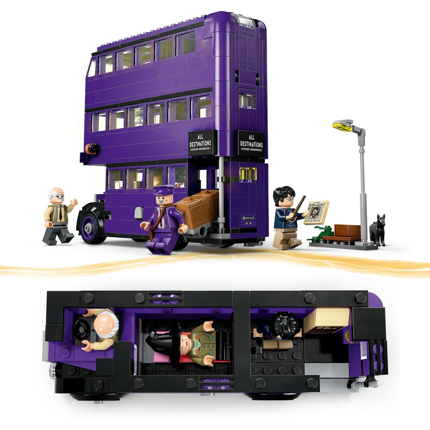 76446 Harry Potter Abenteuer mit dem Fahrenden Ritter, Konstruktionsspielzeug