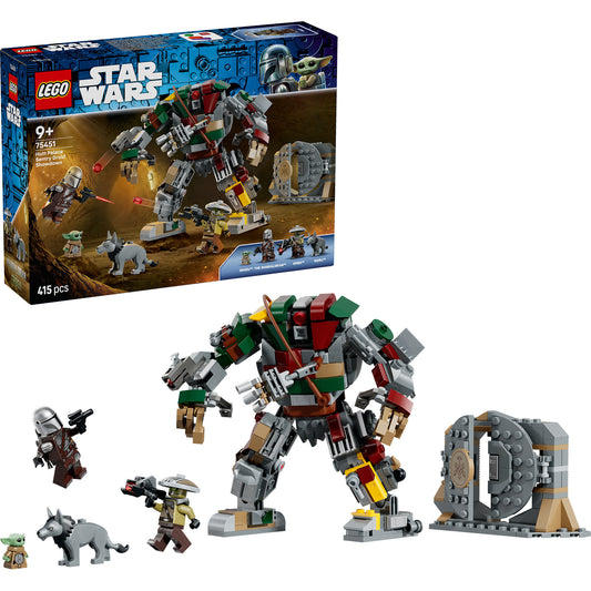 75451 Star Wars Showdown mit dem Wächterdroiden am Huttenpalast, Konstruktionsspielzeug
