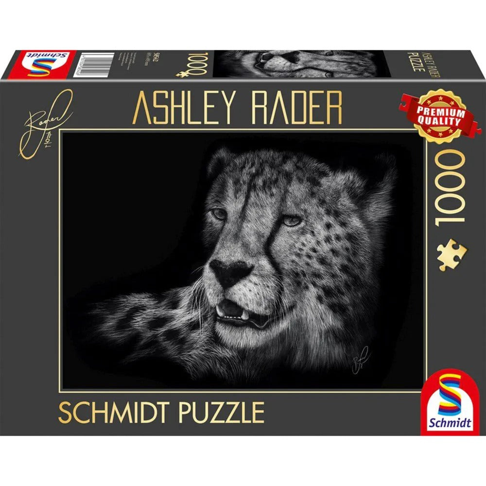 Schmidt Spiele Ashley Rader: Speed - Gepard, Im Zeichen der Anmut (1000 Teile)