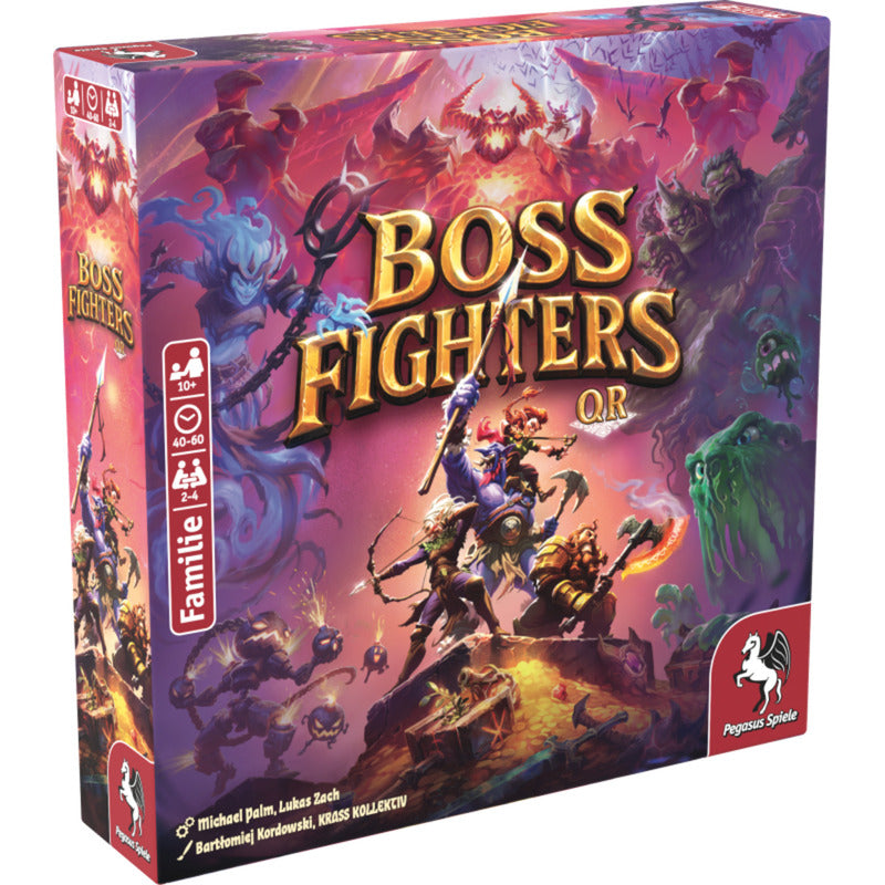 Boss Fighters QR, Brettspiel