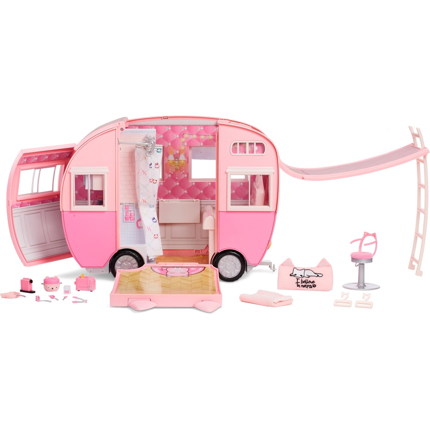 MGA Entertainment Na! Na! Na! Surprise Kitty-Cat Camper, Puppenzubehör