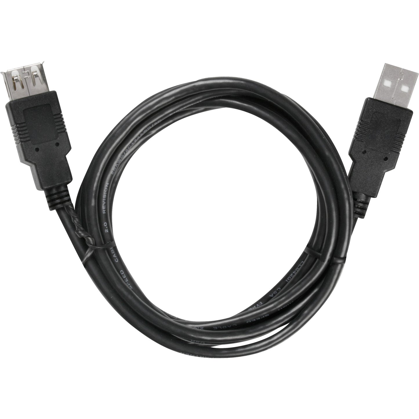 Goobay USB 2.0 Verlängerungskabel, USB-A Stecker > USB-A Buchse (schwarz, 3 Meter)