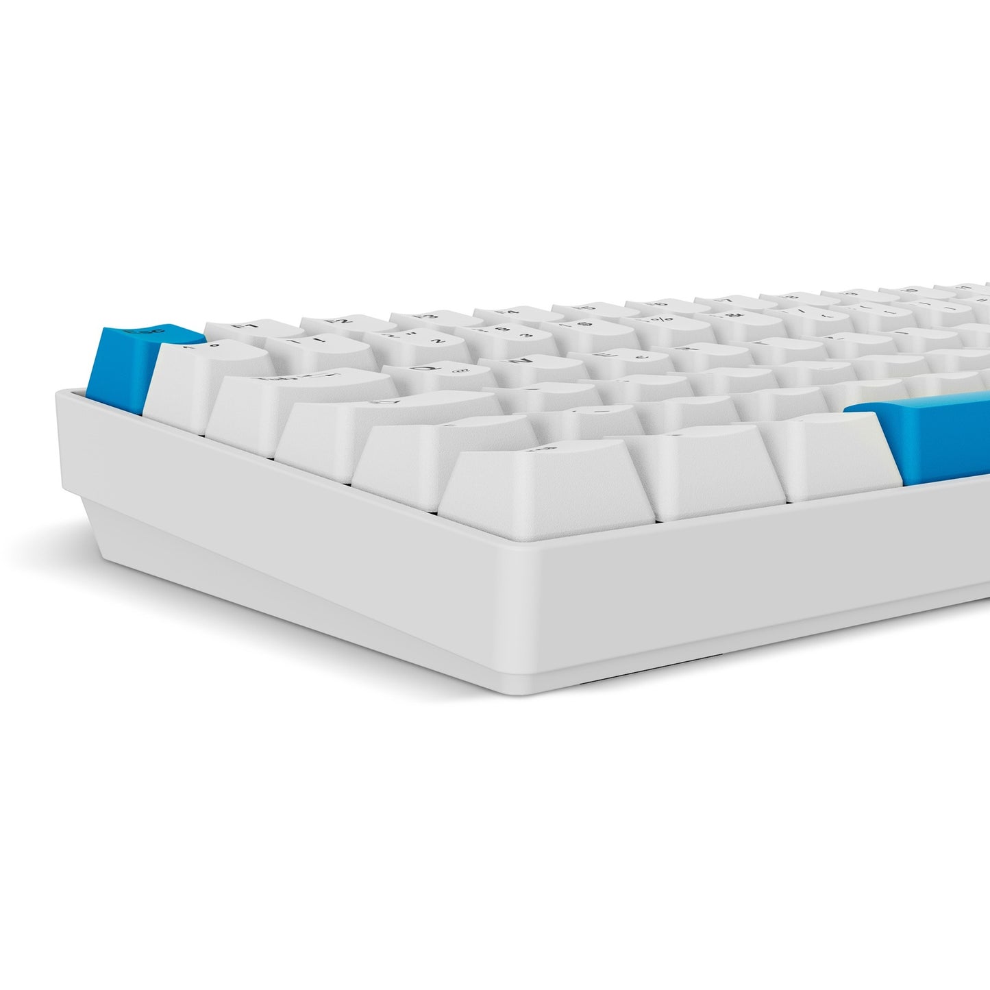 Sharkoon SKILLER SGK50 S2 PBT (weiss, DE-Layout, Gateron G Pro 3.0 Yellow)