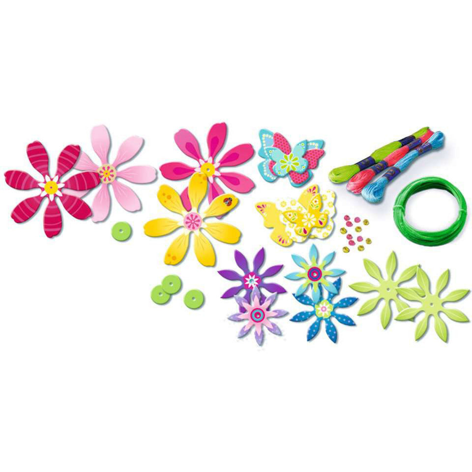 BeCreative - Freundschaftsbändchen & Blumen, Basteln