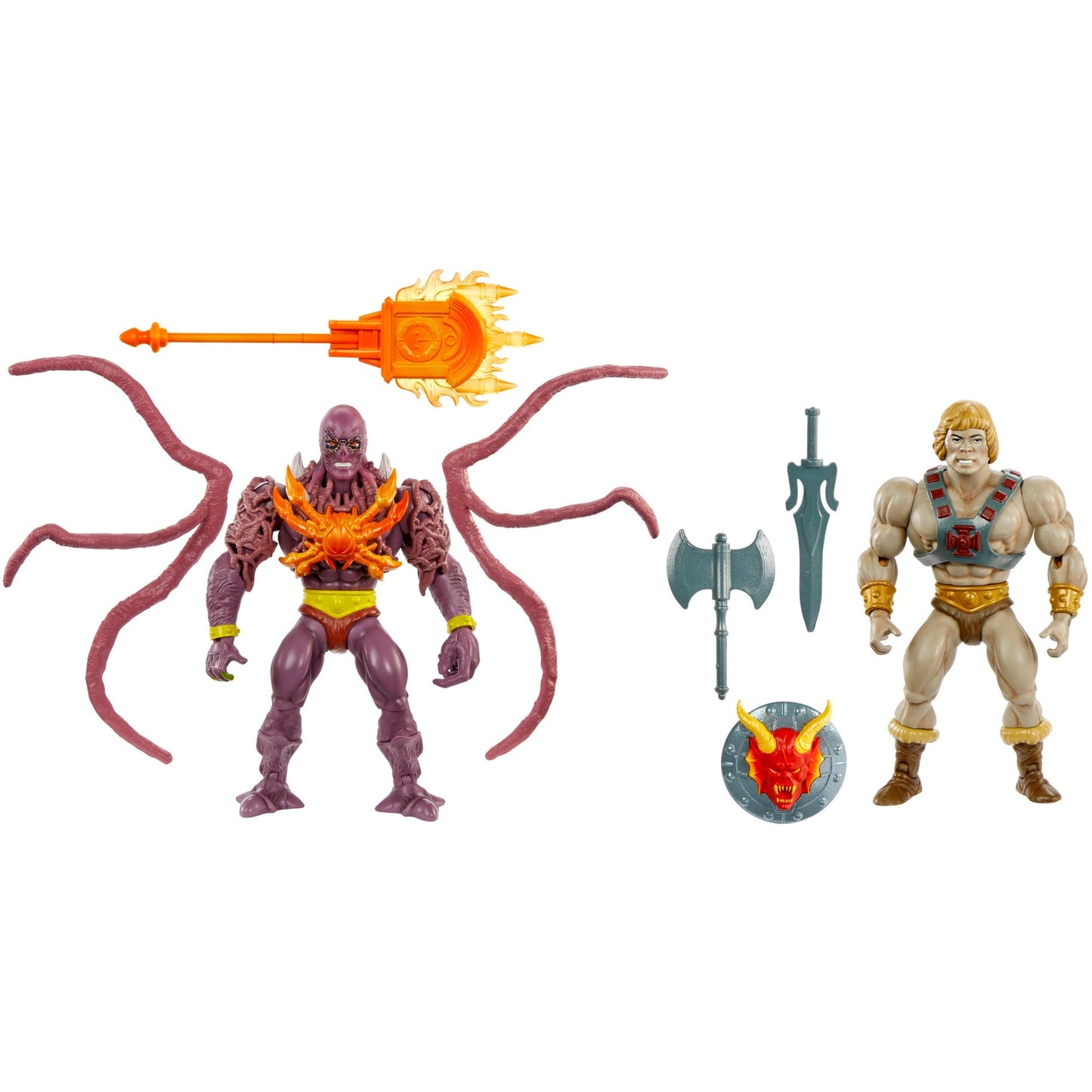 Masters of the Universe Origins Stranger Things Doppelpack He-Man und Vecna, Spielfigur