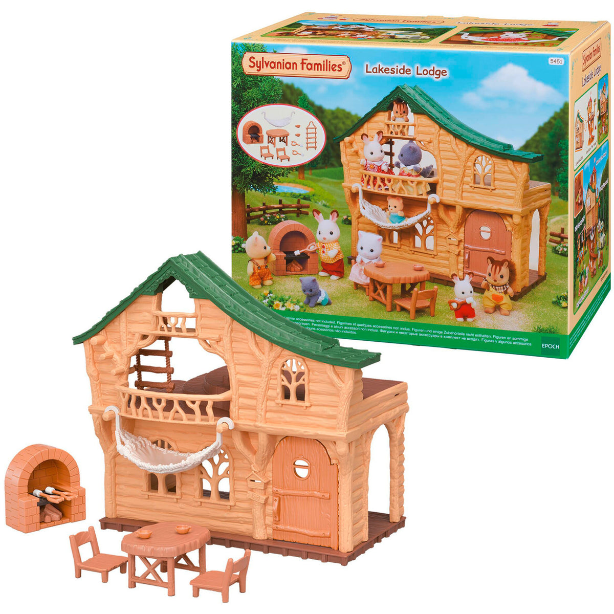 Sylvanian Families - Haus am See, Konstruktionsspielzeug