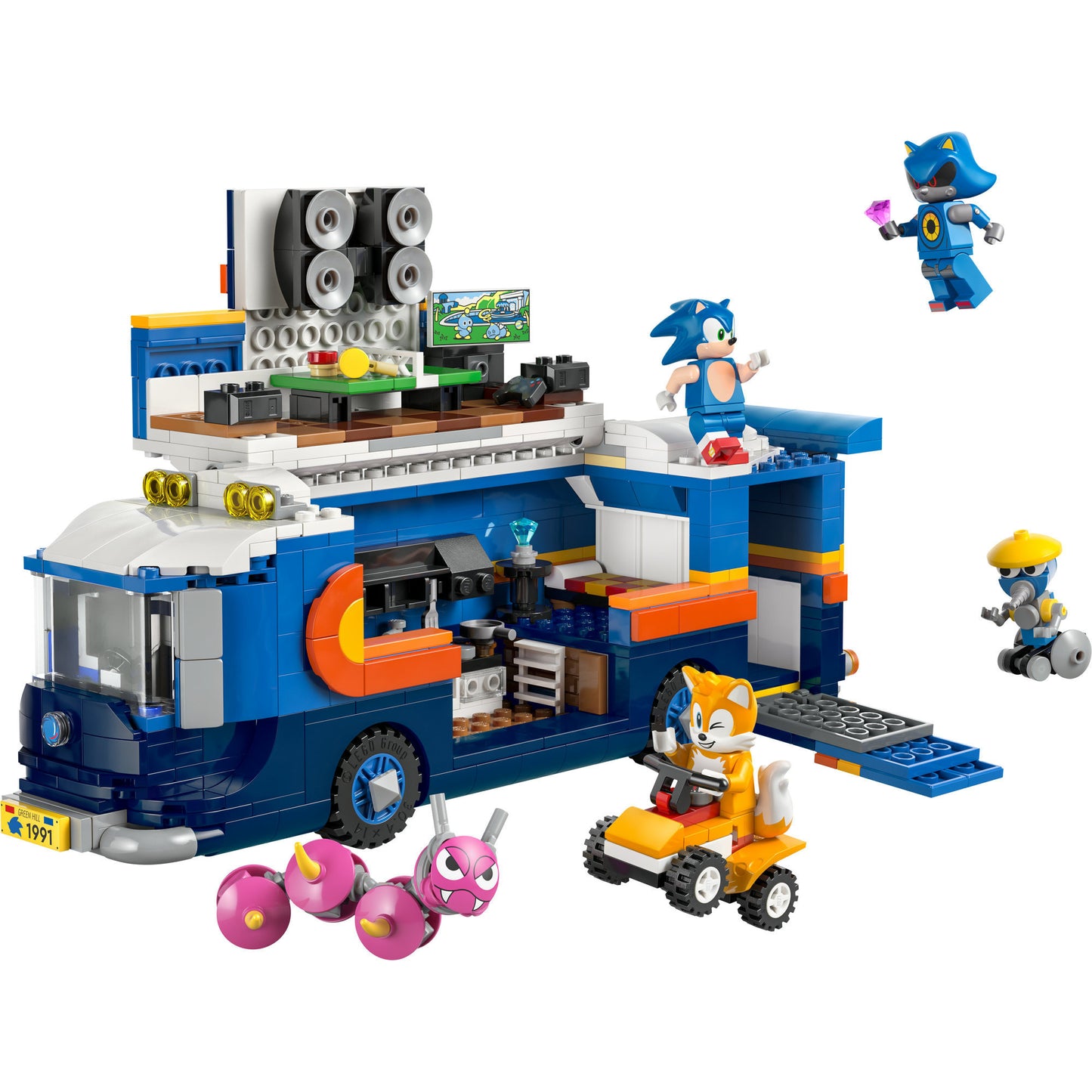 77006 Sonic the Hedgehog Team Sonics Kommando-Truck, Konstruktionsspielzeug
