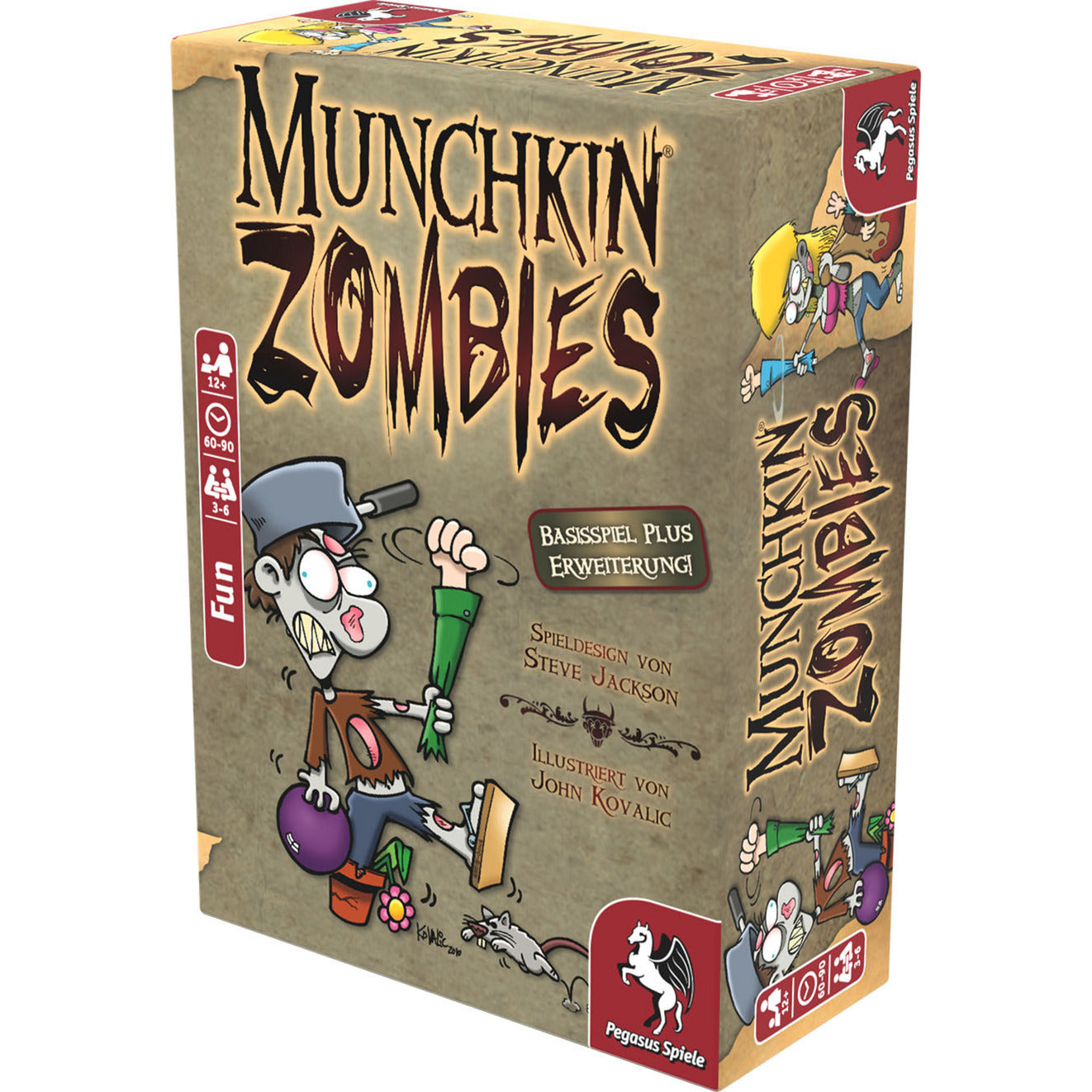 Munchkin Zombies 1+2, Kartenspiel