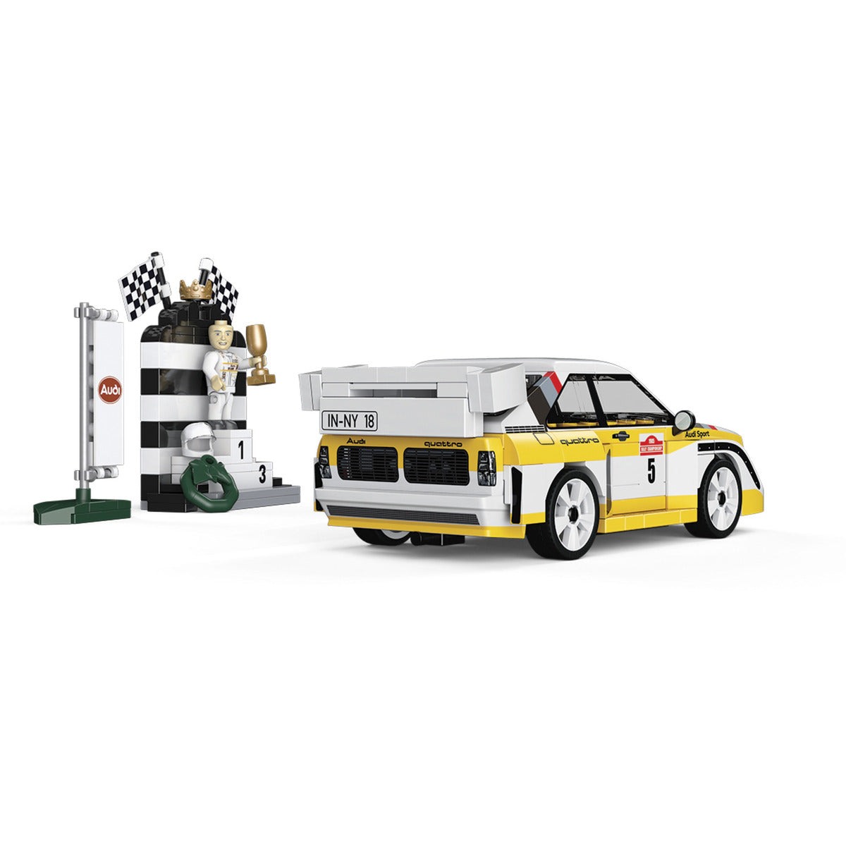 Audi Sport quattro S1 E2 Rally Legend (1985), Konstruktionsspielzeug