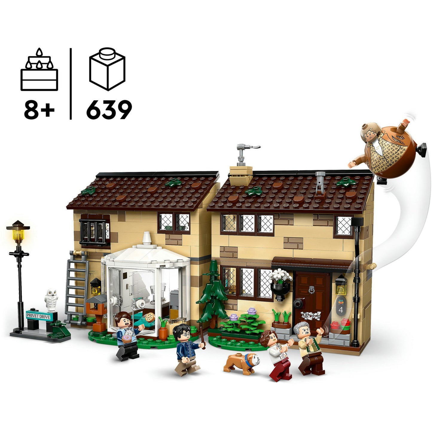 76451 Harry Potter Ligusterweg: Tante Magdas Besuch, Konstruktionsspielzeug