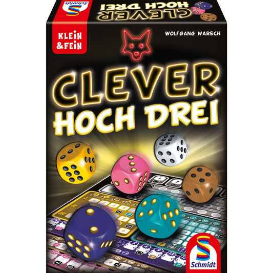 Schmidt Spiele Clever hoch Drei, Würfelspiel