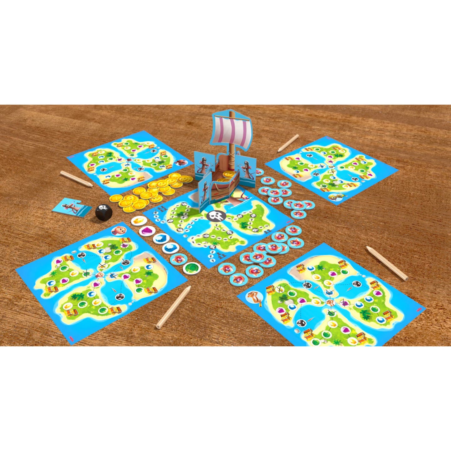 Schatzkarte Ahoi!, Brettspiel