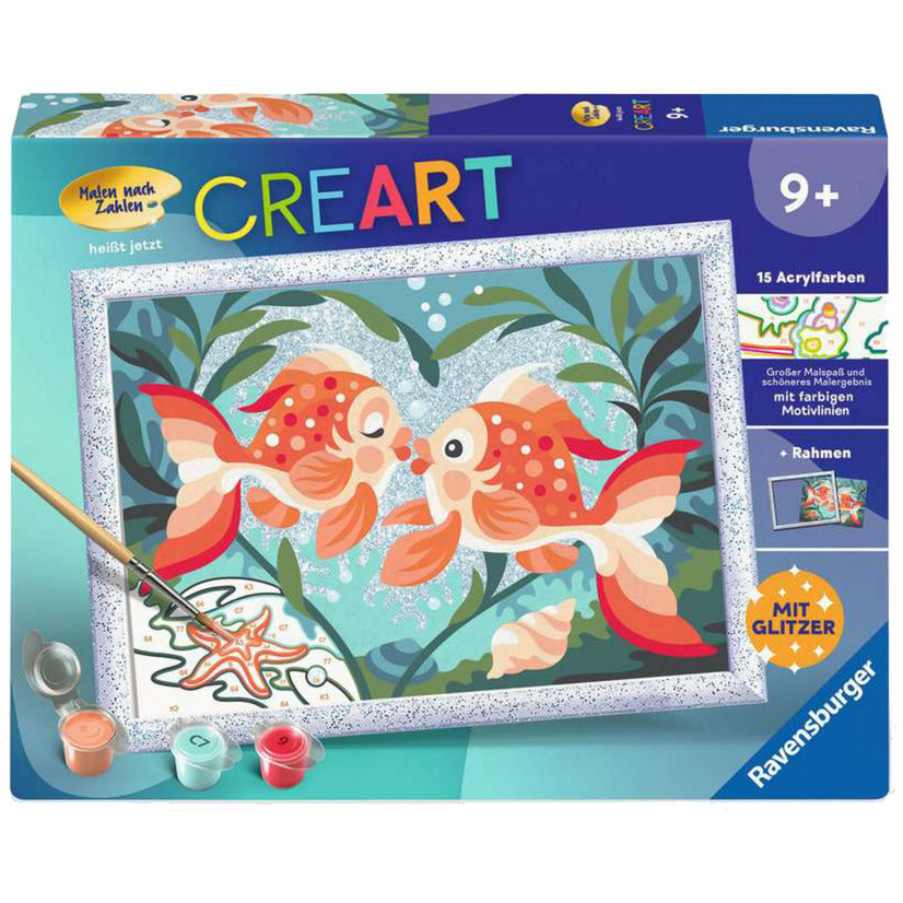 CreArt - Verliebte Fische, Malen