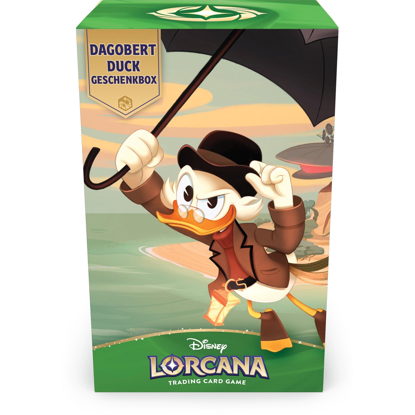 Disney Lorcana TCG: Geschenkbox Dagobert Duck, Sammelkarten