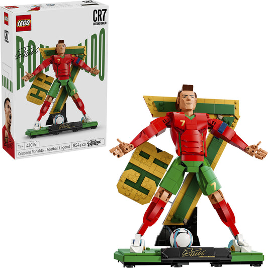 43016 Editions Cristiano Ronaldo - Fussballlegende, Konstruktionsspielzeug