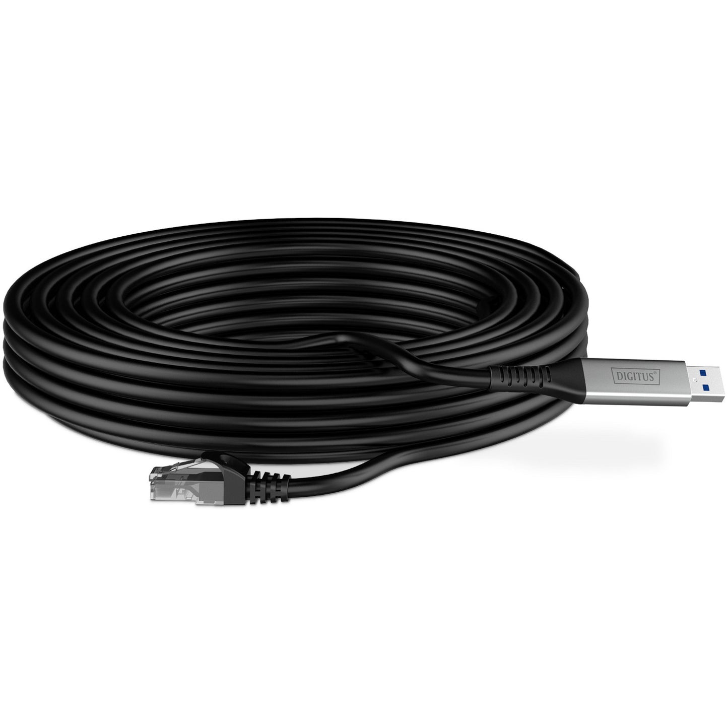 USB-A 3.2 Gen1 > RJ-45 Ethernet Kabel, 1Gbit/s, Adapter