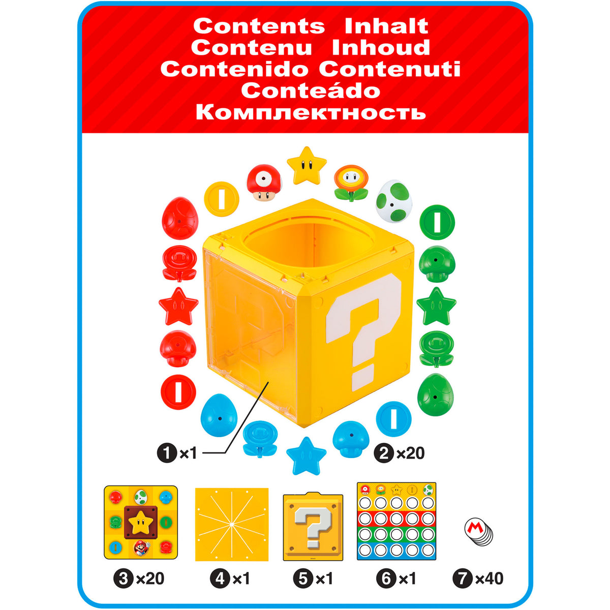 Games - Super Mario Question Block Game, Geschicklichkeitsspiel