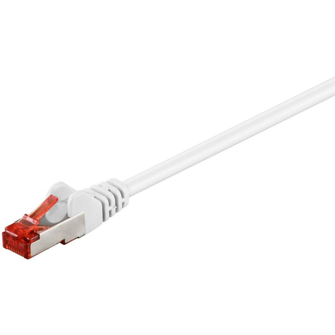 Goobay Patchkabel Cat.6 S/FTP (PiMF) (weiss, 3 Meter)