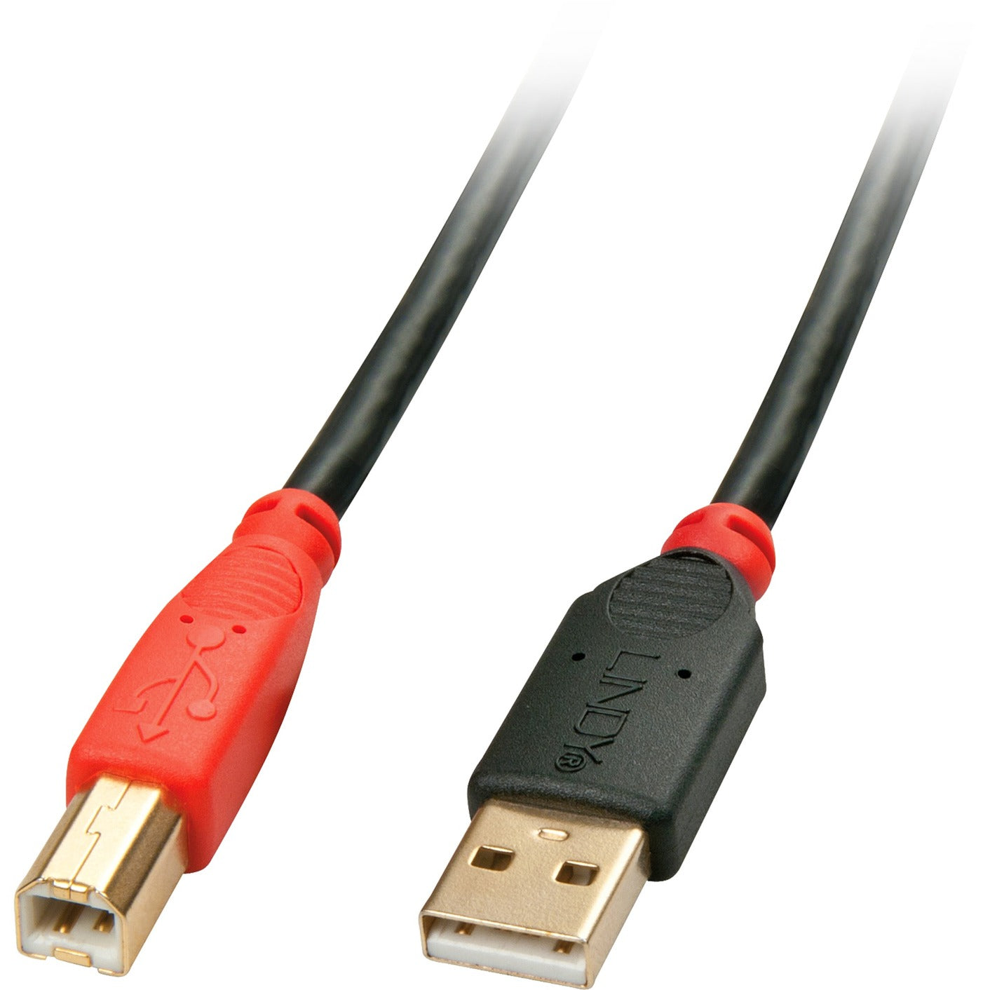 Lindy USB 2.0 Aktivkabel, USB-A Stecker > USB-B Stecker (schwarz, 15 Meter)