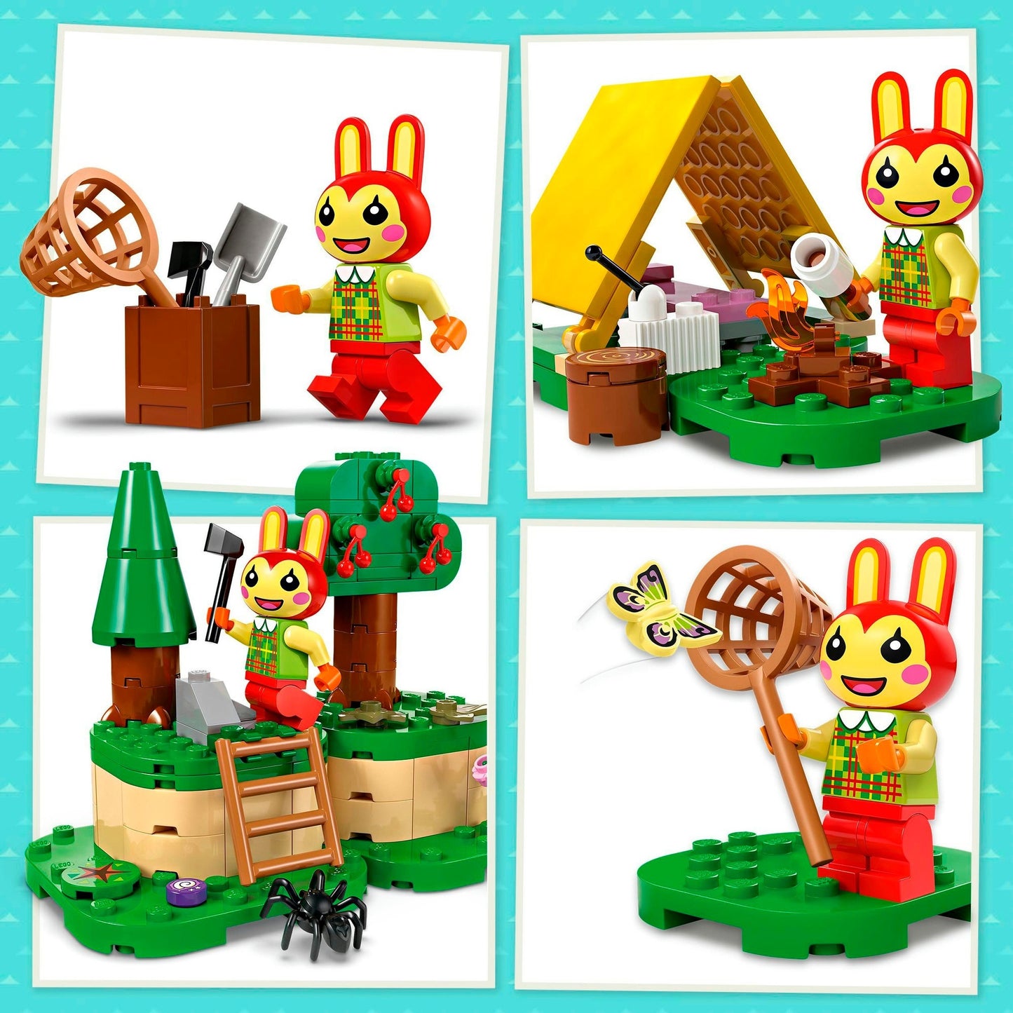 LEGO 77047 Animal Crossing Mimmis Outdoor-Spaß, Konstruktionsspielzeug