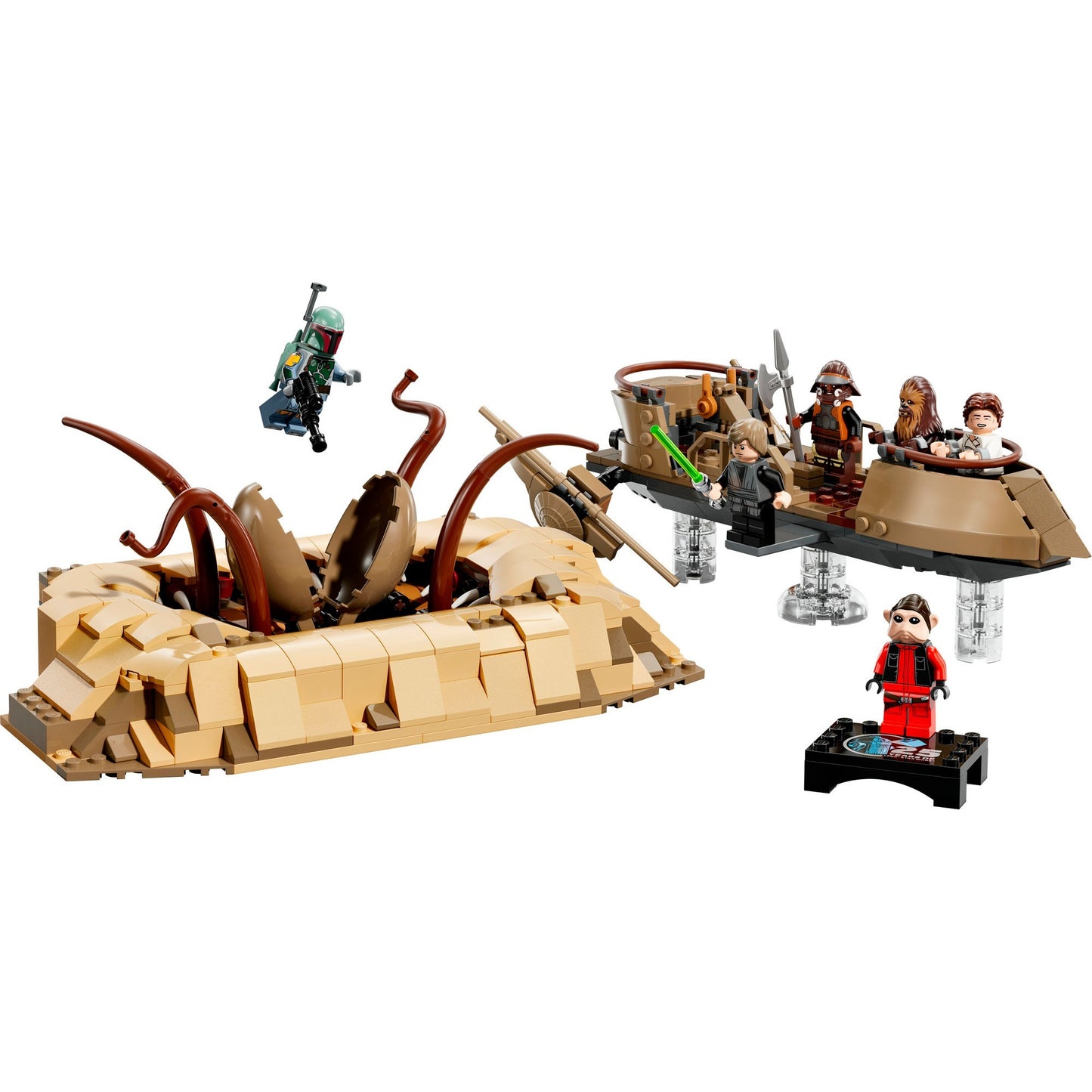 LEGO 75396 Star Wars Wüsten-Skiff und Sarlacc-Grube