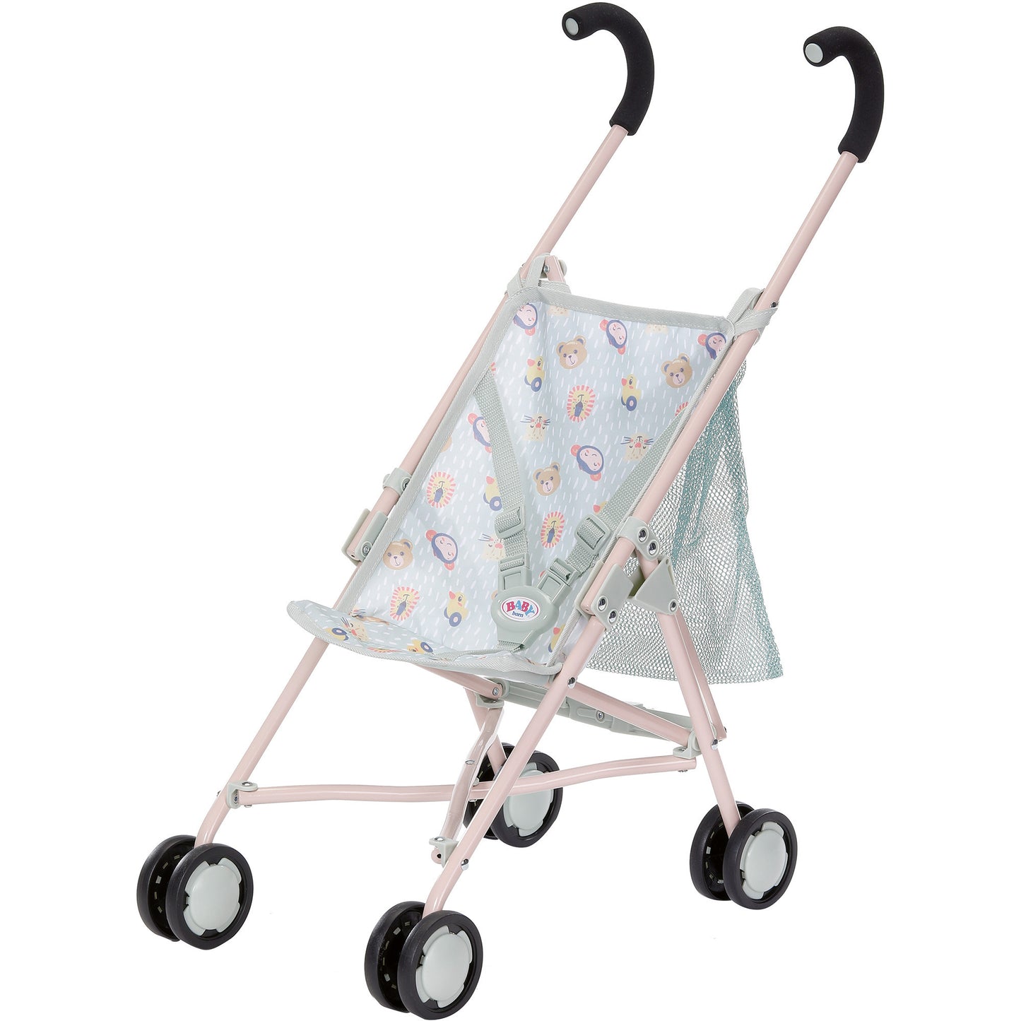 BABY born Kinderwagen mit Tasche Dschungel, Puppenwagen