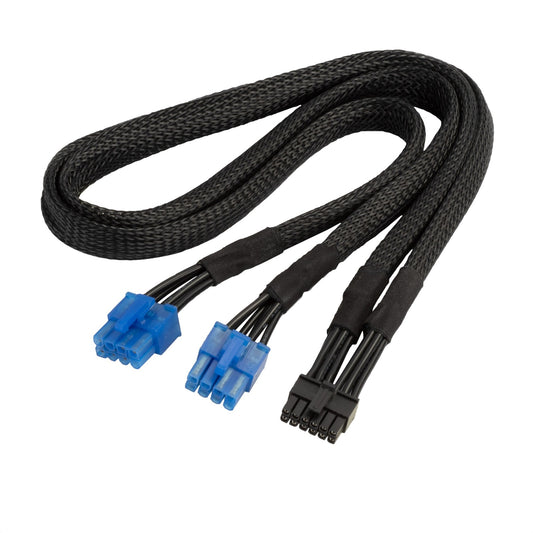 Silverstone Technology Stromkabel SST-PP12-PCIE (schwarz, 55cm)