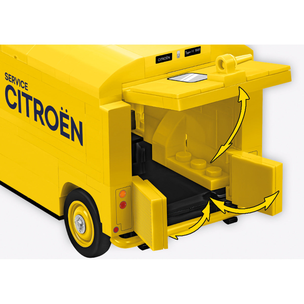 Citroen Type H Service, Konstruktionsspielzeug