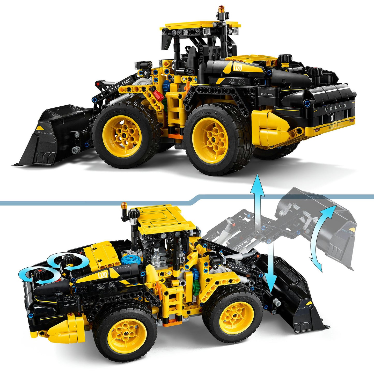42209 Technic Volvo L120 Electric Radlader, Konstruktionsspielzeug