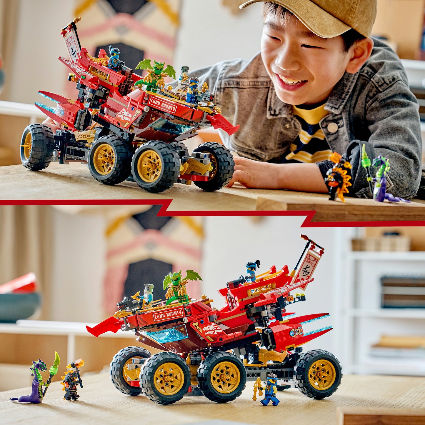 71869 Ninjago Wüstensegler, Konstruktionsspielzeug
