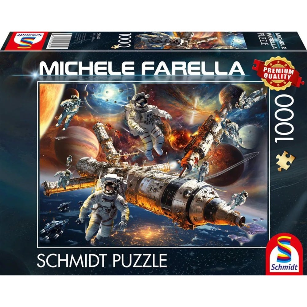 Schmidt Spiele Michele Farella: Magische Sternenwelten - Schwerelos im All (1000 Teile)