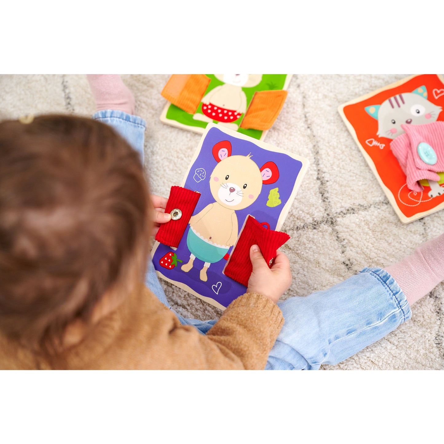 Lernbretter Textil, Geschicklichkeitsspiel