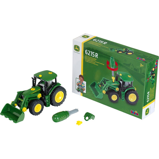 Theo Klein John Deere-Traktor mit Frontlader und Gewicht (grün)