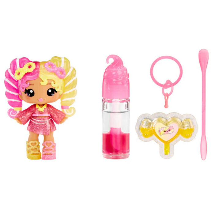 Yummiland Lip Gloss Doll: Mystery Color Change - Mila Mallows, Puppe