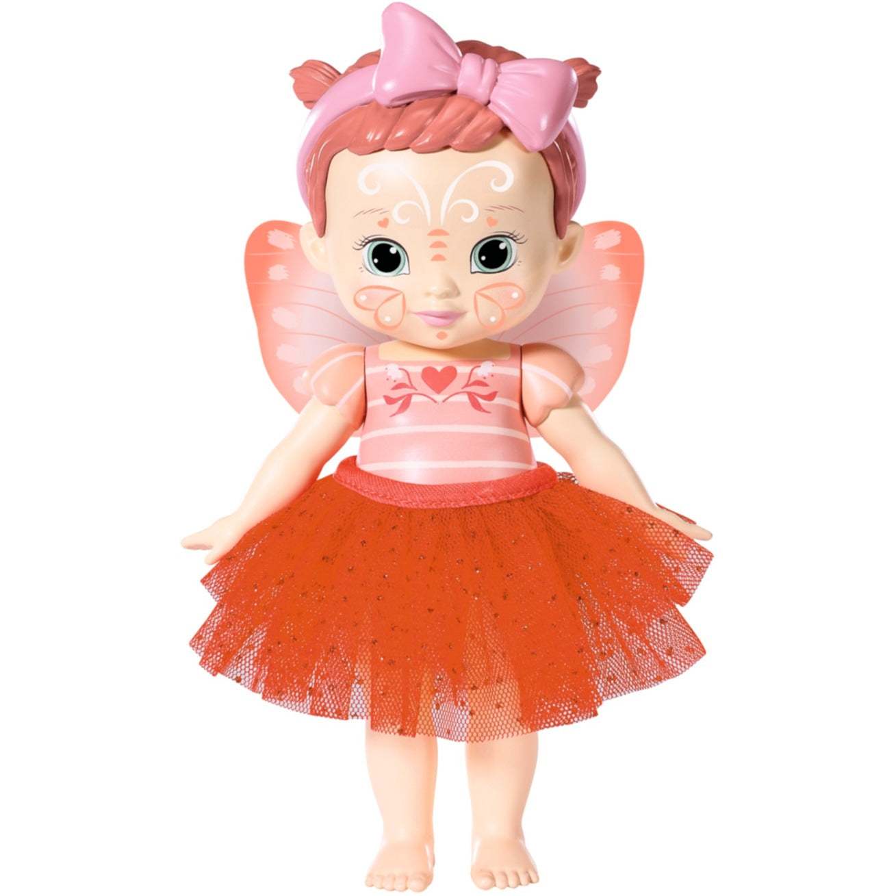 ZAPF Creation BABY born® Storybook Fairy Poppy 18cm (mit Zauberstab, Bühne, Kulisse und Bilderbüchlein)