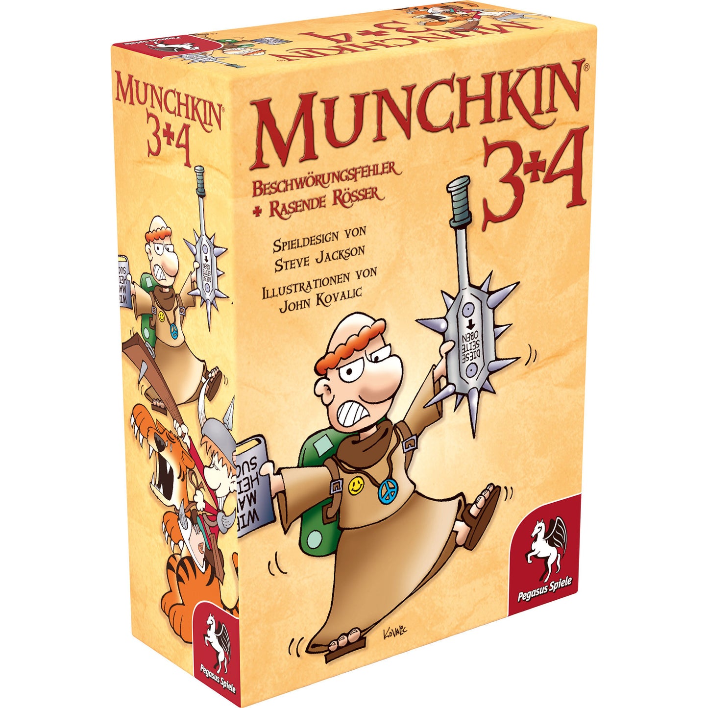 Munchkin 3+4, Kartenspiel