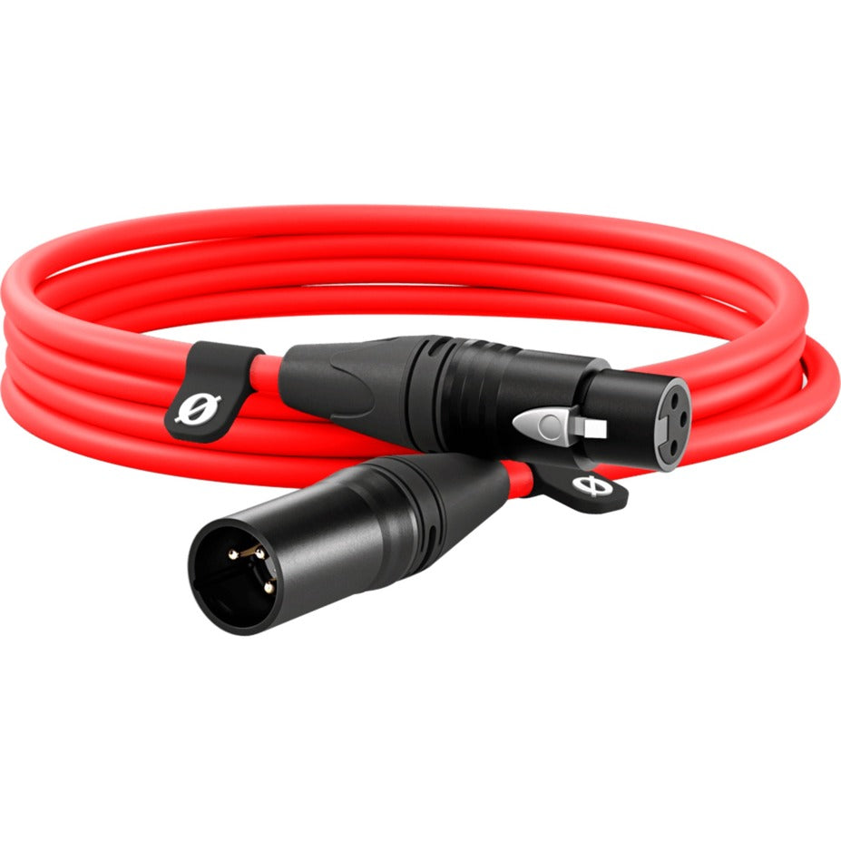 Premium XLR-Kabel XLR3M-R red