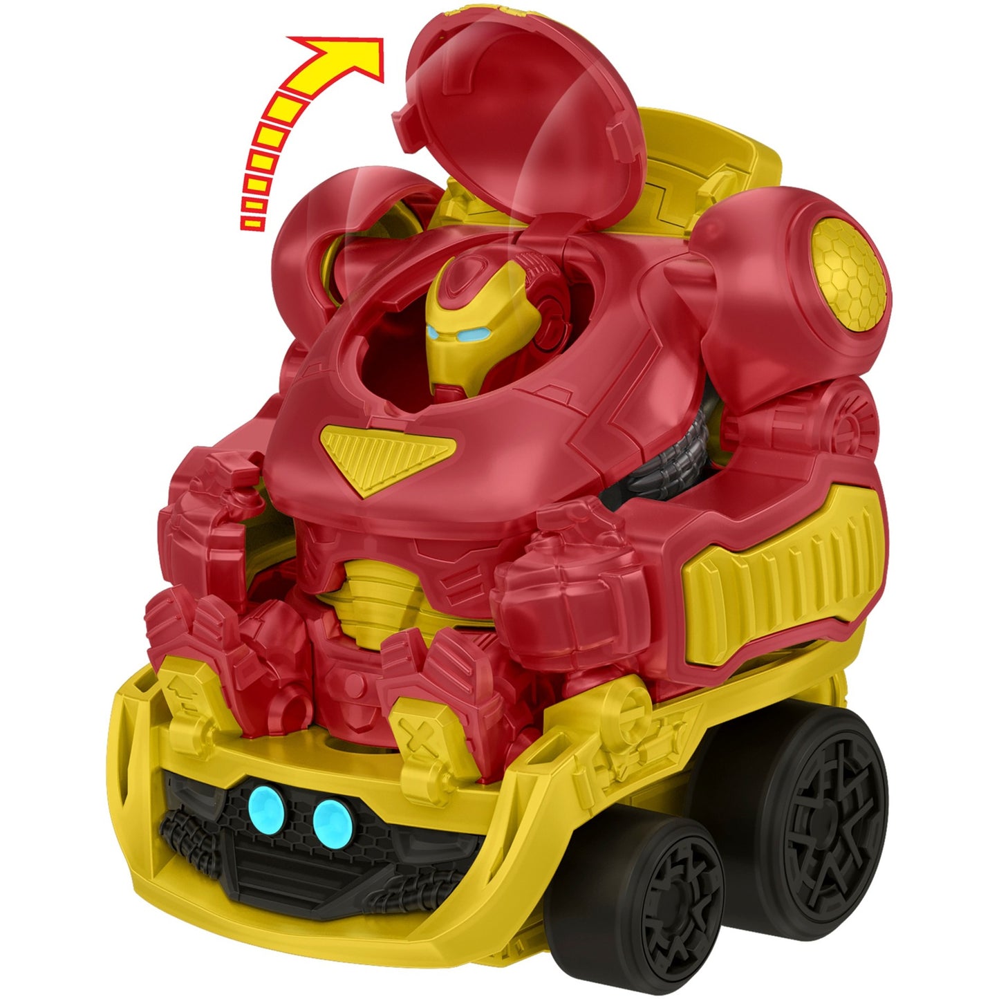 Hot Wheels Racerverse Hulkbuster Hauler, Spielfahrzeug