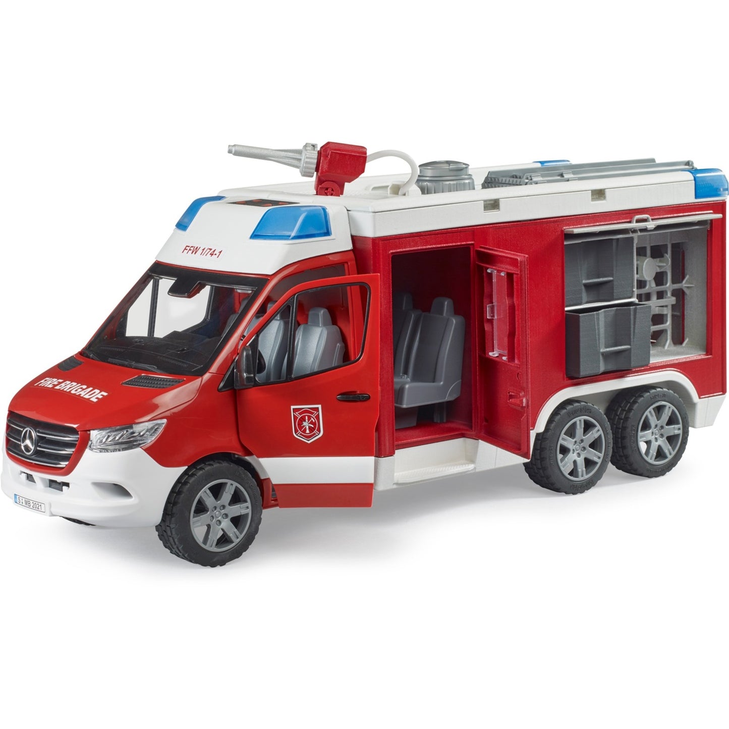 BRUDER Mercedes Benz Sprinter Feuerwehrrüstwagen (inkl. Light + Sound Modul)